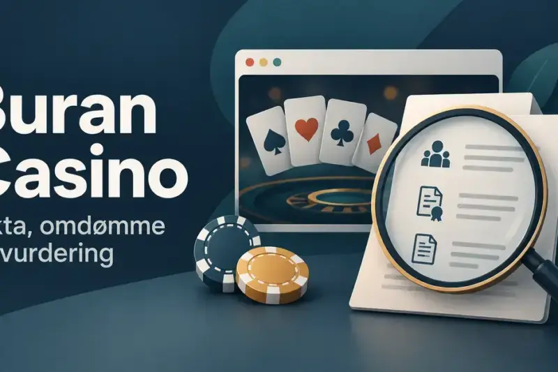 Buran Casino: fakta, omdømme og slik vurderer du et nettcasino