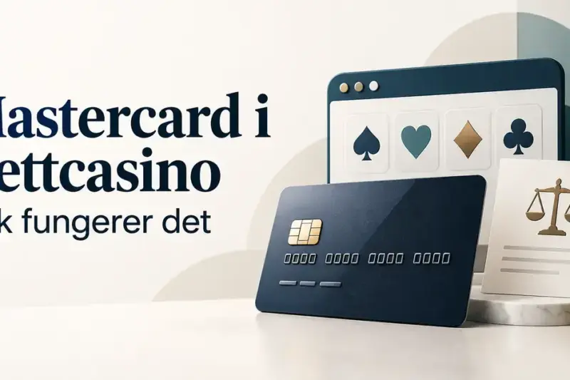 Mastercard i nettcasino: slik fungerer det