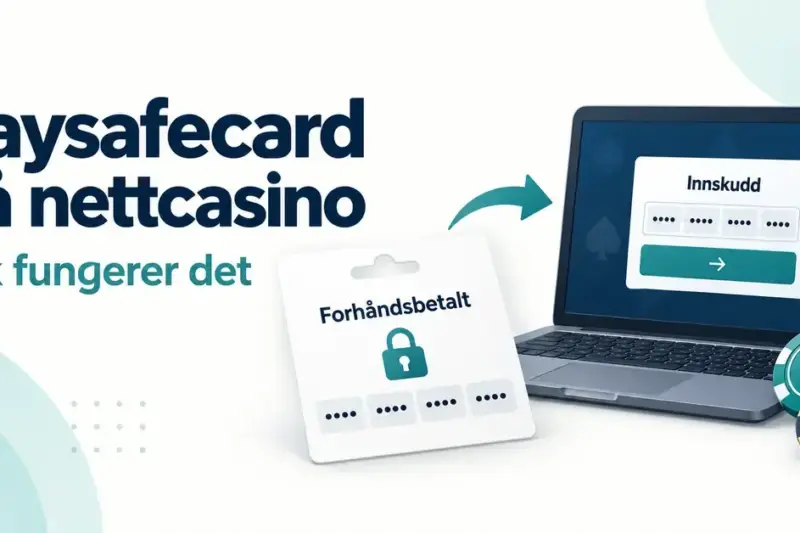 Paysafecard på nettcasino: slik fungerer det