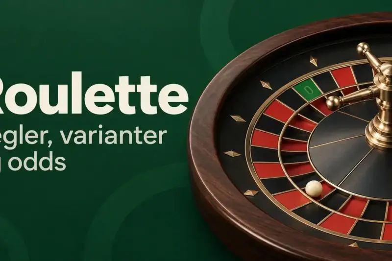 Roulette: regler, varianter og odds