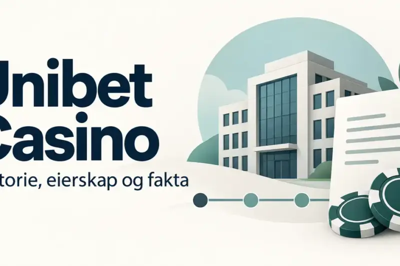 Unibet Casino: historie, eierskap og fakta